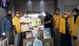 Partai Golkar Salurkan Bantuan APD ke Tiga Rumah Sakit di Probolinggo