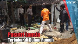 Video: Pasutri Lansia Terbakar di Dalam Rumah