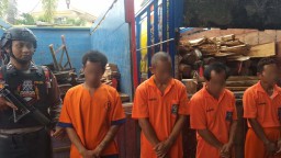 Pembalakan Liar Kayu Jati di Banyuwangi Terbongkar, 4 Pelaku Diringkus