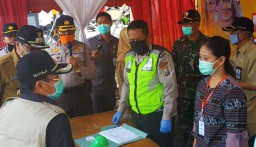 Antisipasi Penyebaran Covid-19, Pemudik Masuk Kota Malang Diperiksa