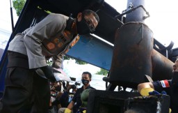 Narkoba Senilai Rp 145 M Hasil Ungkap Polrestabes Surabaya Dimusnahkan