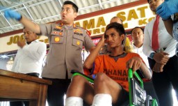 Tembakan Polisi Lumpuhkan Kedua Kaki Pencuri 13 Motor di Kota Pasuruan