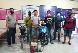 Rakusnya Pencuri ini: Tak Hanya Motor, Pompa Air Juga Disikat