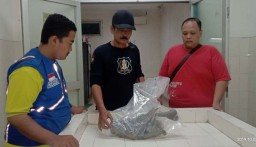 Tulang Manusia Ditemukan di Tepi Sungai Kota Mojokerto