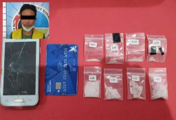 Pengedar Narkoba di Surabaya Belanja 4 Gram Sabu Pakai Uang Pinjaman