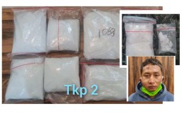 Pengedar Narkoba Surabaya-Sidoarjo Ditangkap, Sabu 4,717 Kilogram Disita