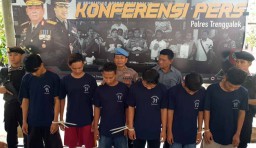 Keroyok Anak-anak, Enam Pemuda di Trenggalek Diringkus