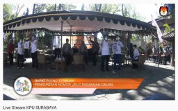 KPU Tetapkan Nomor Urut: Eri-Armudji 1, Machfud Arifin-Mujiaman 2