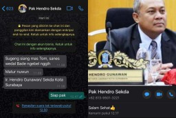 Lagi, Nama Sekkota Surabaya Hendro Gunawan Dicatut Penipu