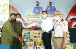 Ribuan Ekor Burung Dilindungi dari Kalimantan Gagal Diselundupkan ke Surabaya
