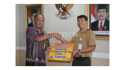 Perhutani Jatim Kucurkan Dana Rp 75 Juta ke Desa Inovasi di Sidoarjo