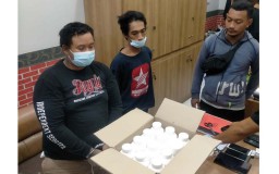 Peredaran Puluhan Ribu Butir Pil Koplo di Surabaya Digagalkan