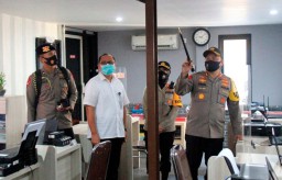 Container Office Polres Pelabuhan Tanjung Perak Surabaya Diresmikan