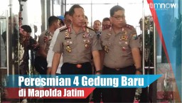 Video: Peresmian 4 Gedung Baru di Mapolda Jatim