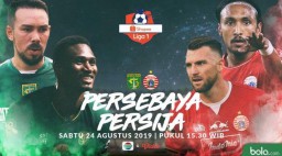 Hari ini, Persebaya Hadapi Persija di Stadion GBT Surabaya