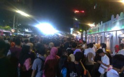 Pesta Rakyat HUT Jatim 2019 Tampilkan Video Mapping Perjalanan Grahadi