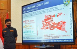 Hari ini, Pasien Positif Covid-19 di Jatim Bertambah 58 Orang
