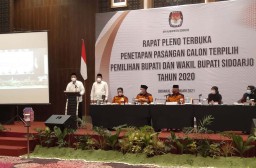 Gus Muhdlor-Subandi Ditetapkan Jadi Bupati-Wabup Sidoarjo Terpilih