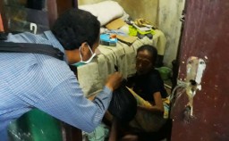 Covid-19 Mewabah, Wartawan Polrestabes Surabaya Berbagi untuk Warga