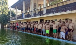 Puluhan Polisi Gendut Diajak Bakar Lemak di SPN Mojokerto