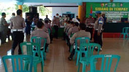 Personel Satlantas Polres Pasuruan yang Viral Dangdutan Disidang