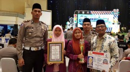 Polres Madiun Kota Juarai Pondok Pesantren Idol For Road Safety 2019