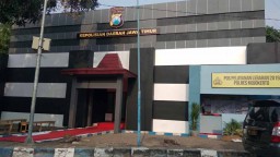 Ini Dia Pos Pelayanan Berbentuk Mapolda Jatim Milik Polres Mojokerto