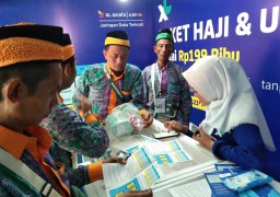 XL Axiata Dirikan Posko Layani JCH di Asrama Haji Surabaya
