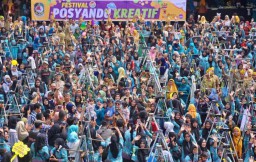 Serunya Festival Posyandu Kreatif di Banyuwangi