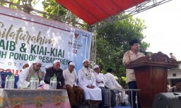 Tiba di Sidogiri Pasuruan, Prabowo: Saya Siap Basmi Narkoba