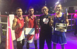 Tiga Prajurit Marinir Juarai Tinju Amatir di Bondowoso