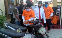 Curi Motor 10 Kali di Ngawi, Pria Bertongkat Dibekuk
