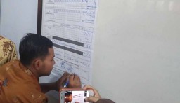 Suara Jokowi Tumbangkan Prabowo di TPS Plt Bupati Trenggalek