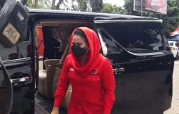 Penampakan Puti dan Whisnu Sakti Jelang Rekomendasi PDIP