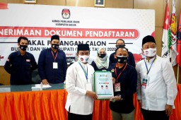 Qosim-Alif Mendaftar ke KPU, Ini yang Dilakukan Sebelumnya