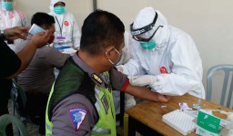 Jelang New Normal, Rapid Test Digelar di Mapolsek Sukolilo