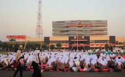 Ribuan Polwan Jatim Larut dalam Doa Bersama untuk Keutuhan Indonesia