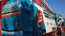 Tiba di Surabaya, Bus KPK Langsung 'Nongkrong' di Gedung Siola