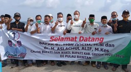 Qosim-Alif Sapa Warga Pulau Bawean Selama Tiga Hari