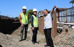 Pemkot Target Box Culvert Manukan-Sememi Rampung Sebelum Musim Hujan