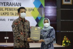 Kota Mojokerto Berhasil Pertahankan WTP BPK 7 Tahun Berturut-turut