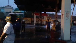 Kebakaran SPBU di Sinduro Ponorogo Padam, Tim Inafis Diterjunkan