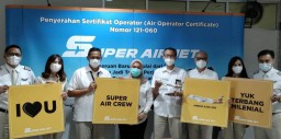 Kantongi Izin Operasi dari Kemenhub, Super Air Jet Fokus Penerbangan Domestik