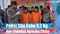 Video: Polisi Sita Sabu 6,2 Kg dari Sindikat Narkoba China