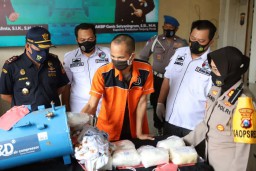 Penyelundupan Sabu 7 Kg dalam Kompresor ke Madura Digagalkan