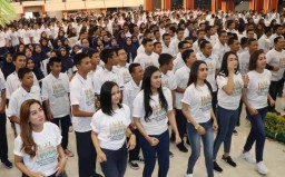 Pemotor Kaum Milenial di Malang Dinilai Tertib Pakai Helm, Kamu?