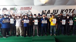 Satgas GEBRAK Siap Lawan Kecurangan dan Hoaks Pilwali Surabaya 2020