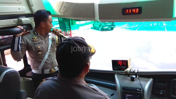 Kontrol Kecepatan Angkutan Umum, Polresta Blitar Launching Speed Alarm