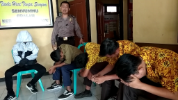 Hendak Tawuran, Pelajar di Banyuwangi ini Keburu Tercyduk Polisi