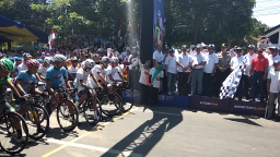 92 Pembalap Etape I Internasional Tour de Banyuwangi Ijen Meluncur